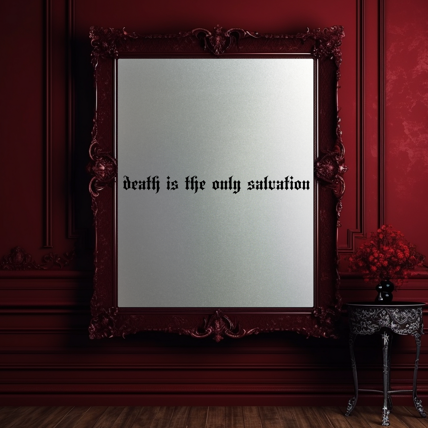 death is the only salvation